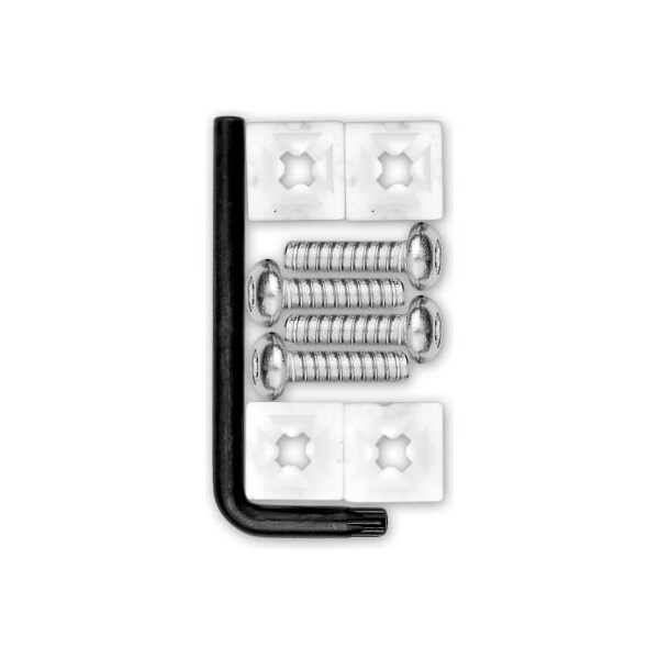 Cruiser Accessories Locking Fasteners License Plate Frame Hardware